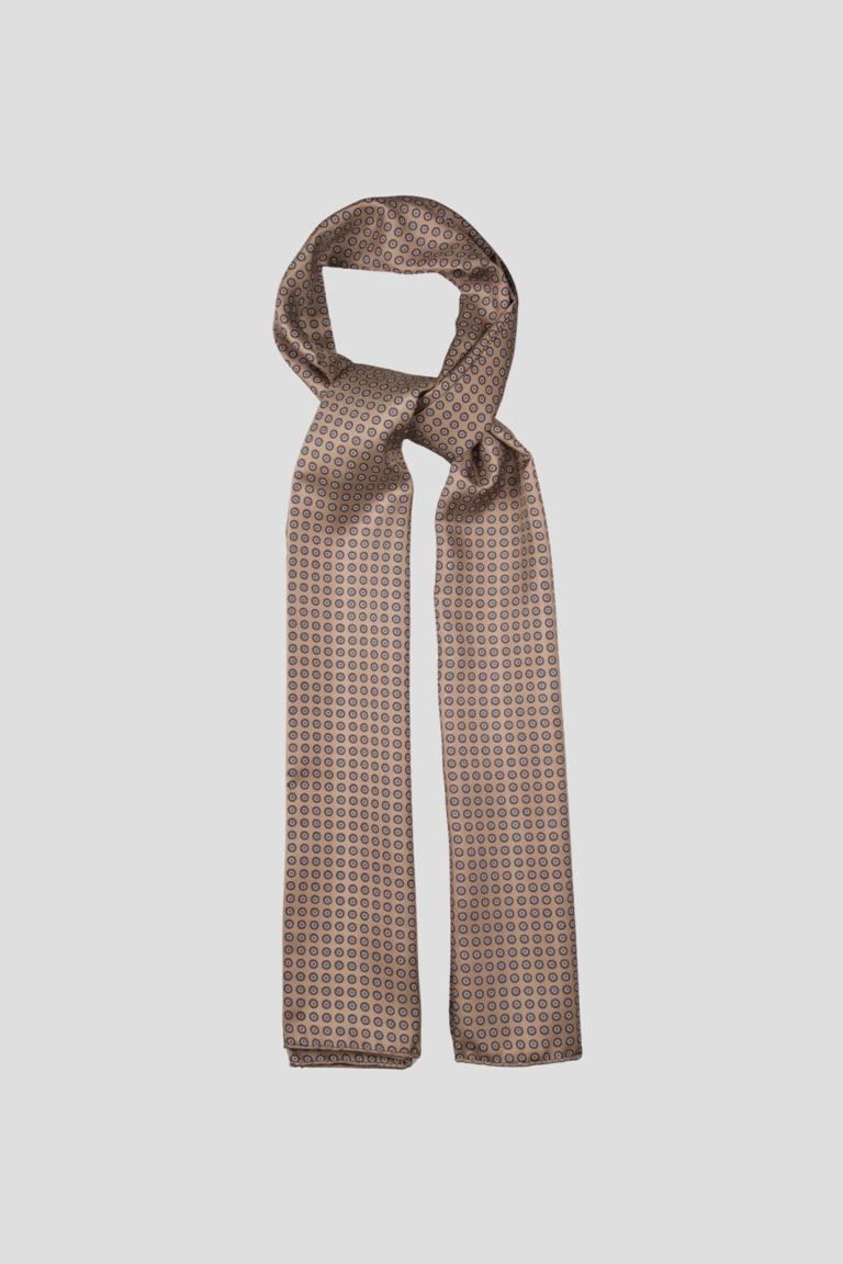 Echarpe marron - Fabriqué à la main à Paris