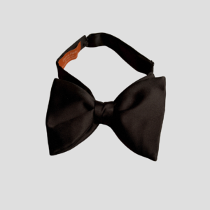 Nœud papillon noir soie artisanale – Le Dare in Paris – Fait main à Paris